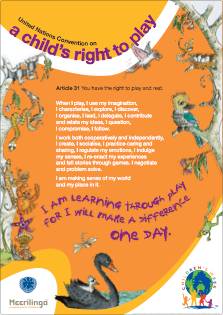 Right to play poster